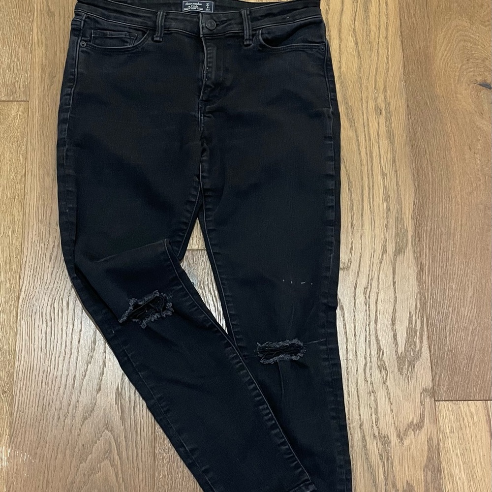 Abercrombie Harper Super Skinny Ankle Jeans